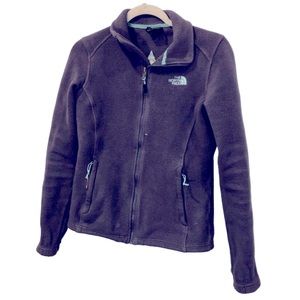 The North face Plum Fleece zip up RABOBANK insignia jacket M
no size tag…